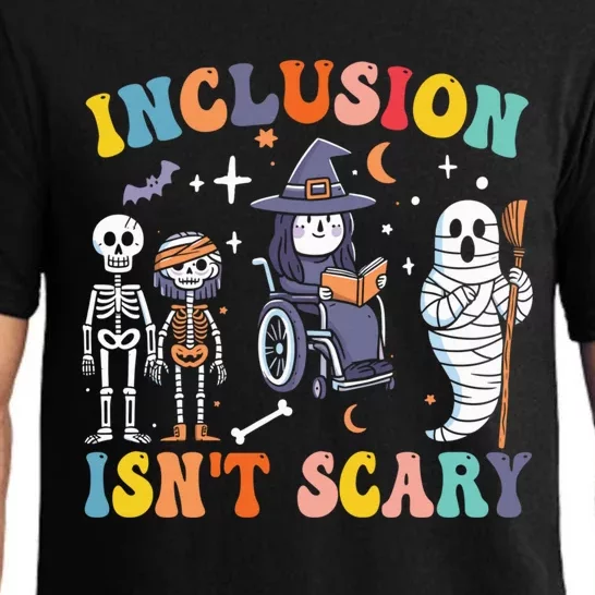 Inclusion IsnT Scary Slp Halloween Sped Teacher Ghost Mummy Pajama Set