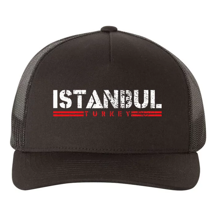 Istanbul Yupoong Adult 5-Panel Trucker Hat