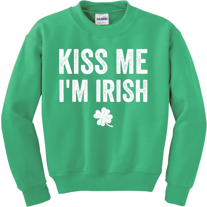 IM Irish Saint Patrick Day Gift Kids Sweatshirt