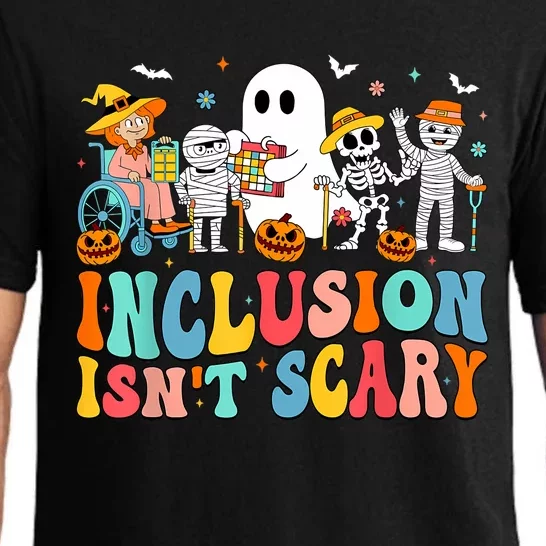 Inclusion IsnT Scary Slp Halloween Sped Teacher Ghost Mummy Pajama Set