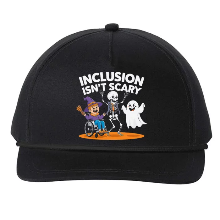 Inclusion IsnT Scary Halloween Fun Snapback Five-Panel Rope Hat