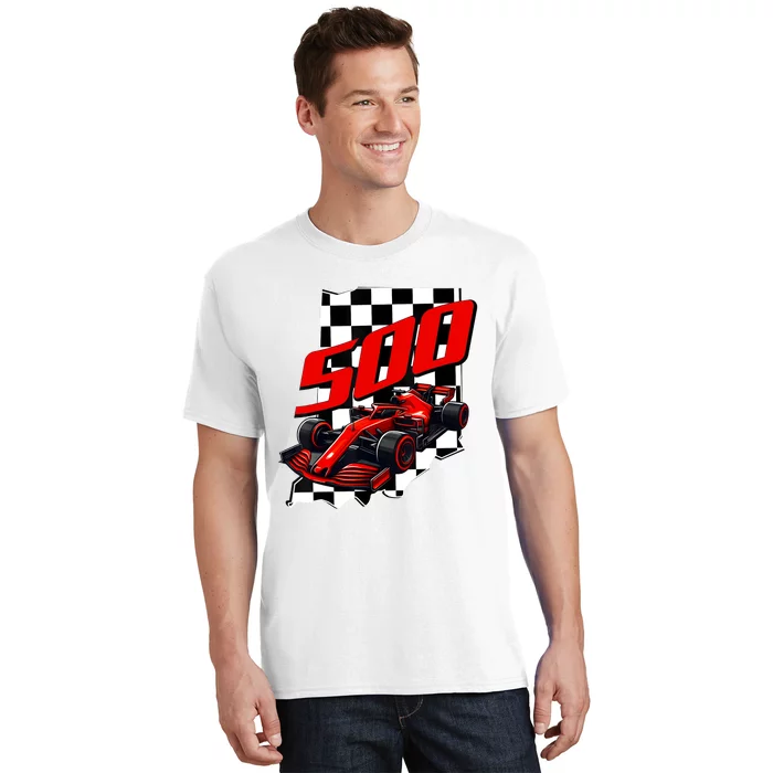 Indianapolis Indiana State 500 Race Car Formula Racing Car T-Shirt