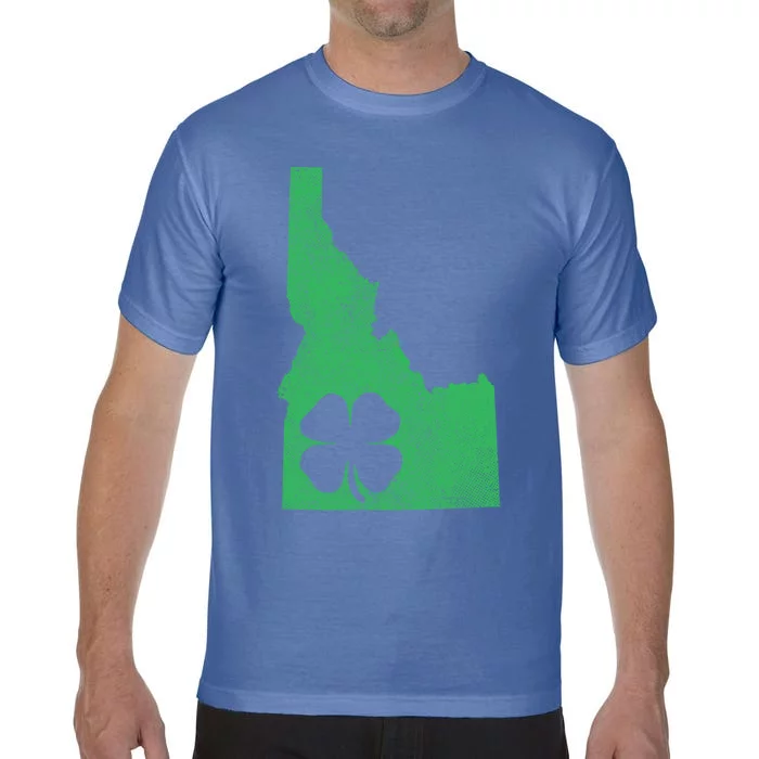 Idaho Irish Shamrock St Patrick's Day Saint Paddy's Gift Great Gift Comfort Colors T-Shirt