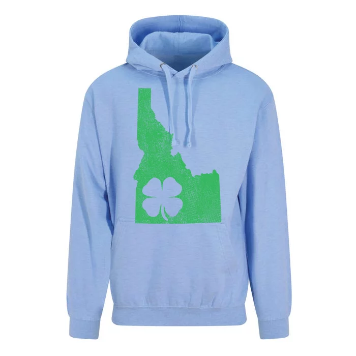 Idaho Irish Shamrock St Patrick's Day Saint Paddy's Gift Great Gift Unisex Surf Hoodie