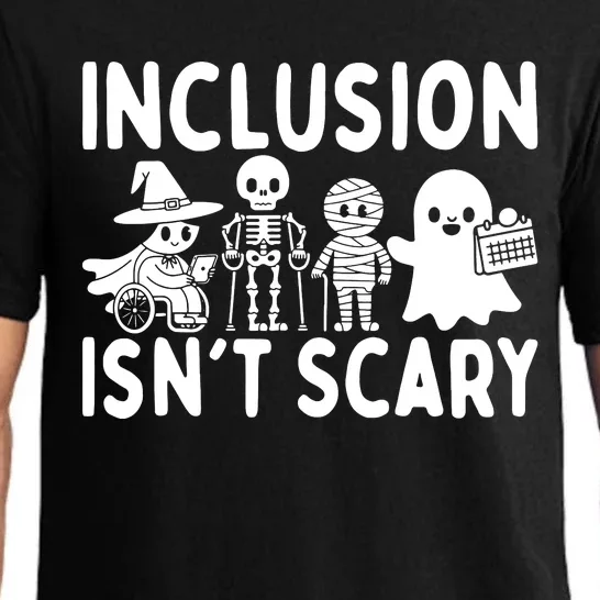 Inclusion IsnT Scary Slp Halloween Sped Teacher Ghost Mummy Pajama Set