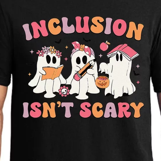 Inclusion IsnT Scary Boo Ghost Sped Teacher Halloween Pajama Set