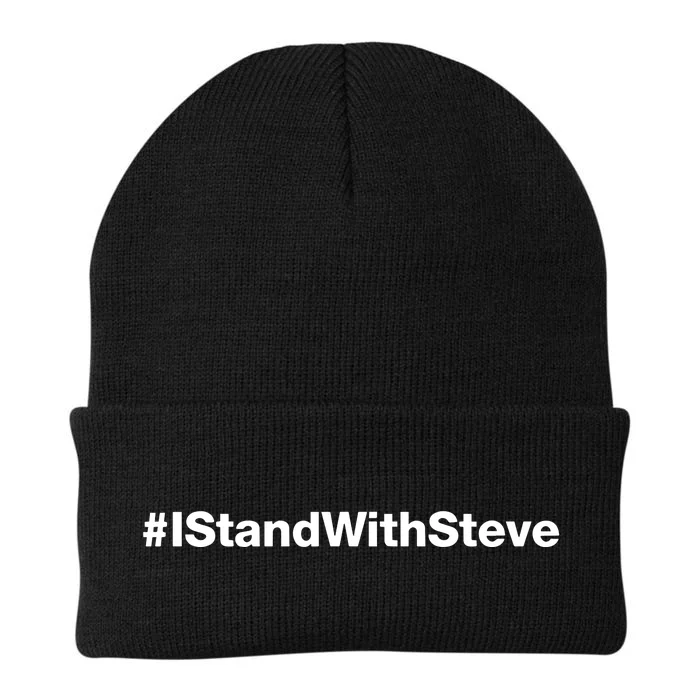 #Istandwithsteve Knit Cap Winter Beanie