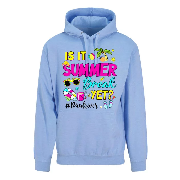 Is It Summer Break Yet Bus Driver Last Day Of School Unisex Surf Hoodie