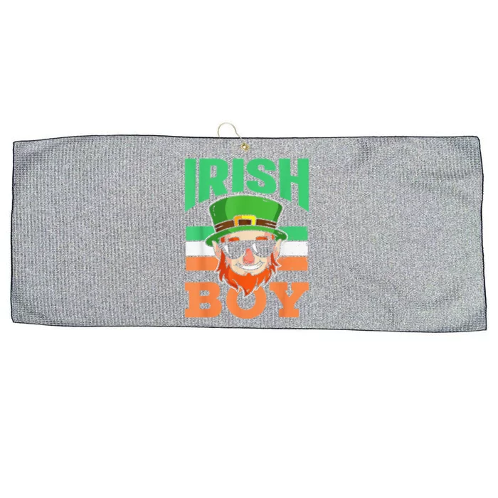 Irish  Ireland St Patricks Day Green Team St Patricks Large Microfiber Waffle Golf Towel