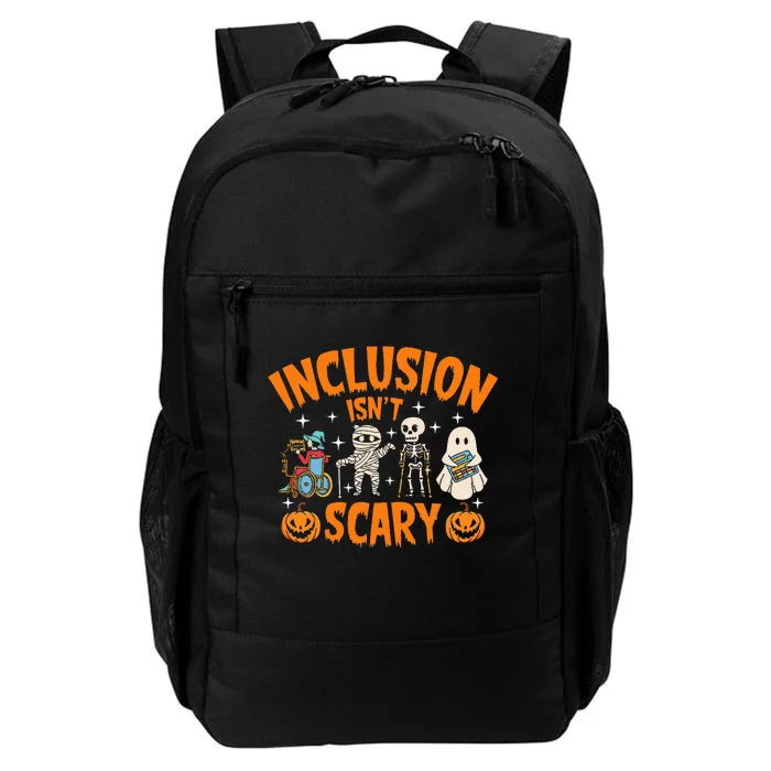 Inclusion IsnT Scary Halloween Awareness Daily Commute Backpack