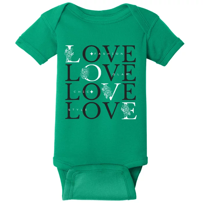 Inspire In Style Love For Fashion Baby Bodysuit