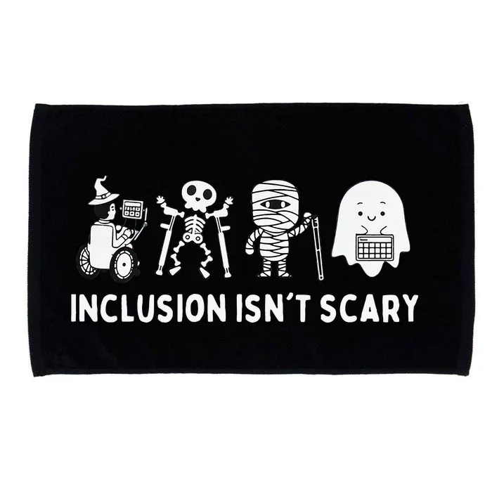 Inclusion Isnt Scary SLP Halloween Sped Teacher Inclusion Microfiber Hand Towel