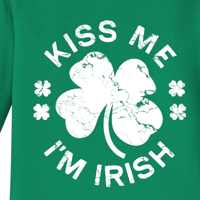 I'm Irish Saint Patrick Day Baby Long Sleeve Bodysuit