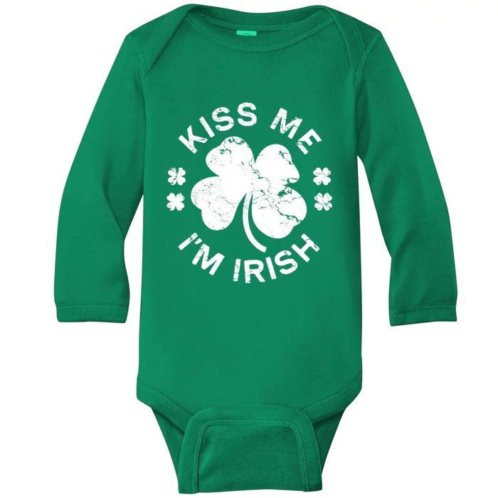 I'm Irish Saint Patrick Day Baby Long Sleeve Bodysuit