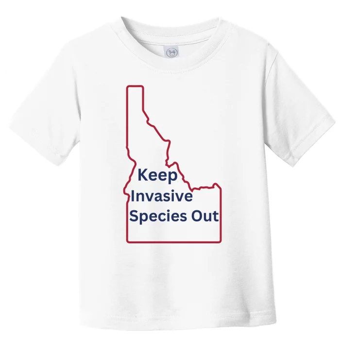 Idaho Invasive Species Out Toddler T-Shirt