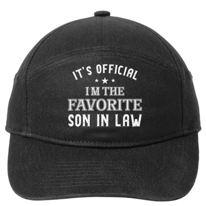 It’s I’m The Favorite Son In Law 7-Panel Snapback Hat