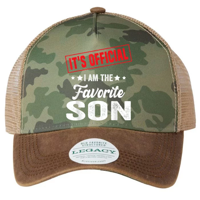 ItS IM The Favorite Son Gift Legacy Tie Dye Trucker Hat