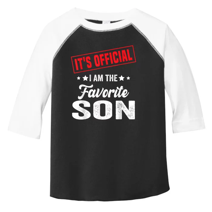 ItS IM The Favorite Son Gift Toddler Fine Jersey T-Shirt