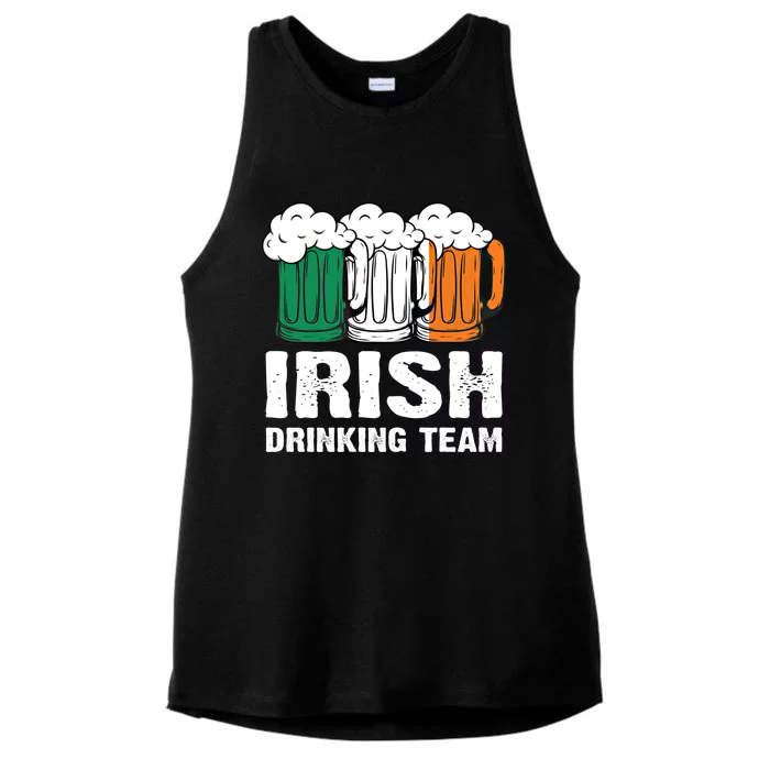 Irish Ing Team Ireland Gift Ladies Tri-Blend Wicking Tank