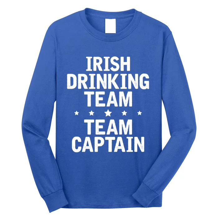 Irish Ing Team Irish Pride St Patricks Day Cool Gift Long Sleeve Shirt