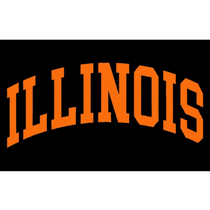 Illinois Il Throwback Design Classic Bumper Sticker