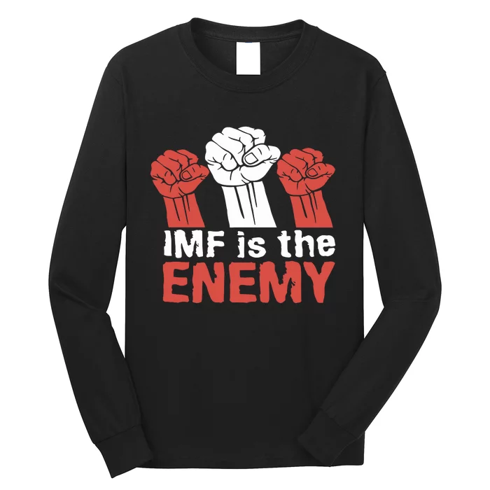 Imf Is The Enemy Long Sleeve Shirt