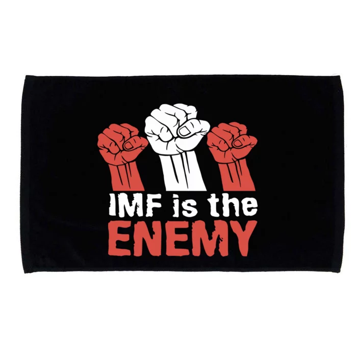 Imf Is The Enemy Microfiber Hand Towel