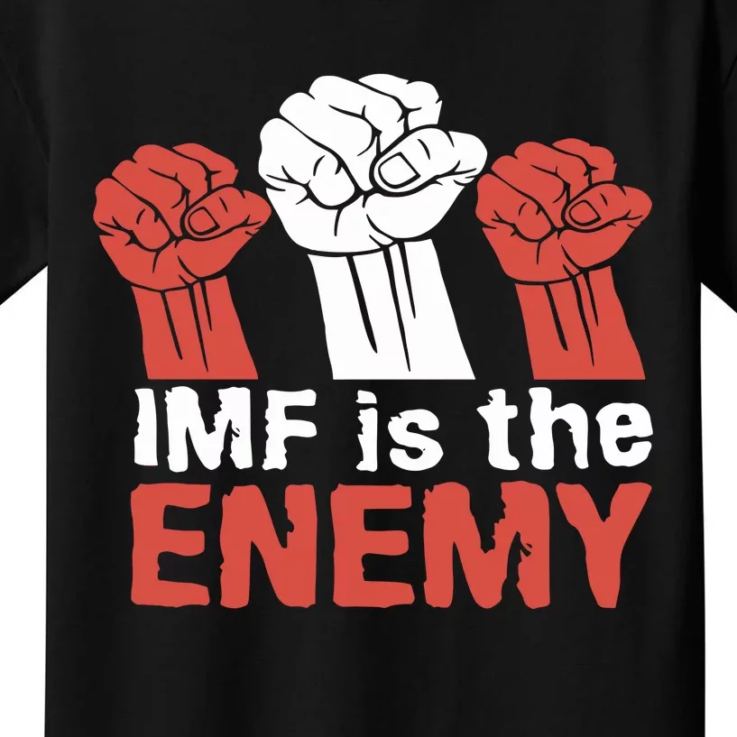 Imf Is The Enemy Kids T-Shirt