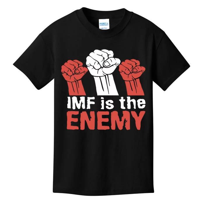 Imf Is The Enemy Kids T-Shirt