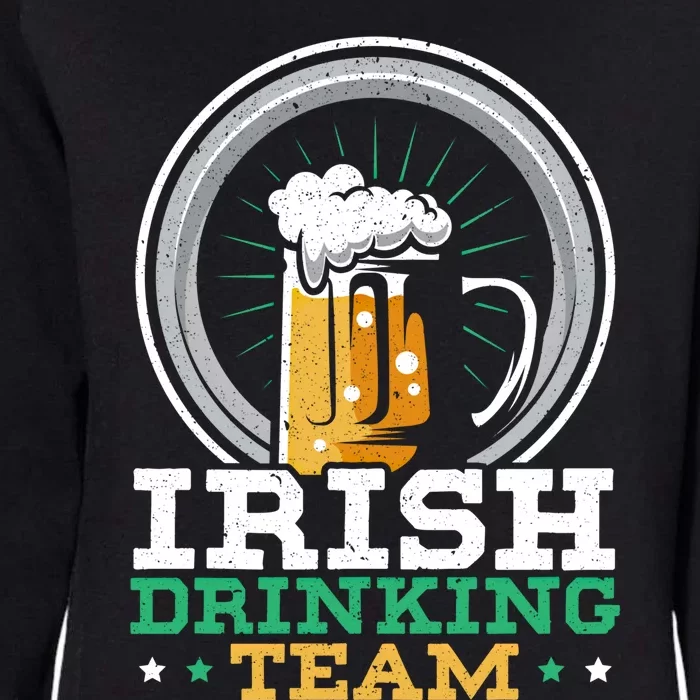 Irish Ing Team Saint Patrick's Day Shenanigan Beer Gift Womens California Wash Sweatshirt