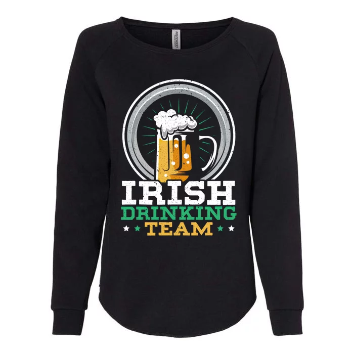 Irish Ing Team Saint Patrick's Day Shenanigan Beer Gift Womens California Wash Sweatshirt