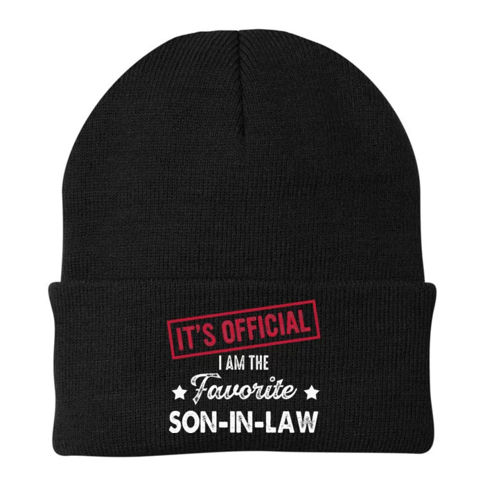 Its Im The Favorite Son In Law Knit Cap Winter Beanie