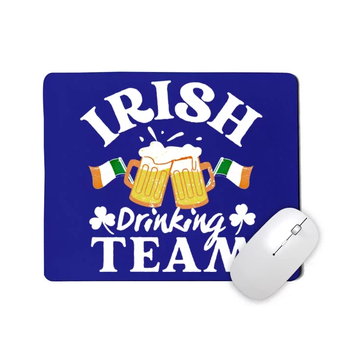 Irish Ing Team St Patricks Day Shamrock Beers Vintage Gift Mousepad