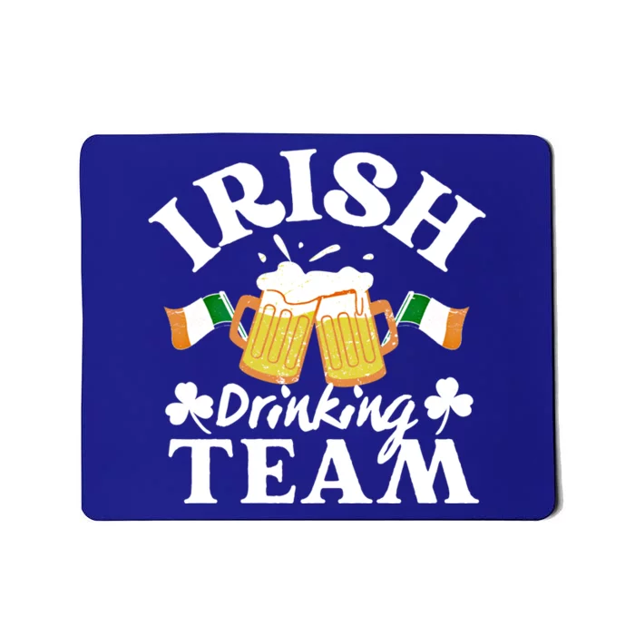 Irish Ing Team St Patricks Day Shamrock Beers Vintage Gift Mousepad