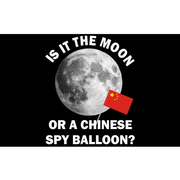 Is It The Moon Or A Chinese Spy Balloon Bumper Sticker