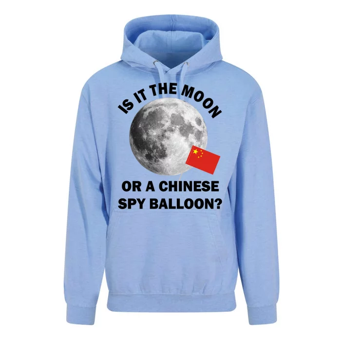 Is It The Moon Or A Chinese Spy Balloon Unisex Surf Hoodie