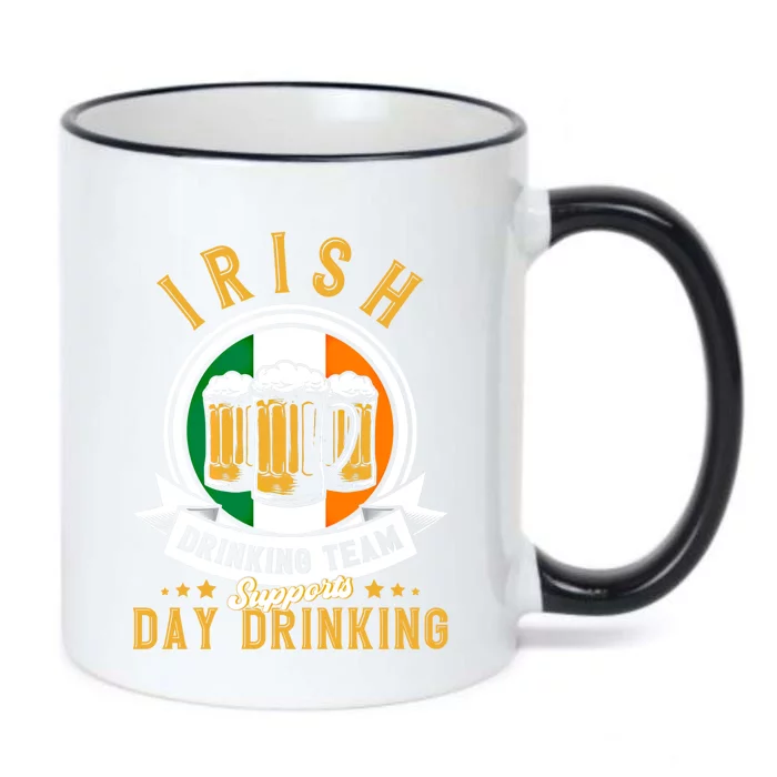 Irish Ing Team Supports Day Ing Ireland Gift Black Color Changing Mug