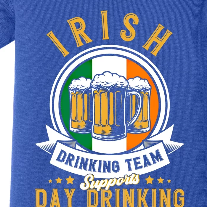 Irish Ing Team Supports Day Ing Ireland Gift Baby Bodysuit