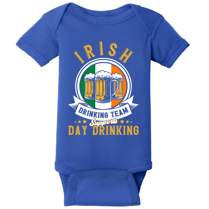 Irish Ing Team Supports Day Ing Ireland Gift Baby Bodysuit