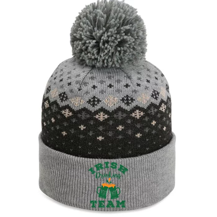 Irish Ing Team Gift The Baniff Cuffed Pom Beanie