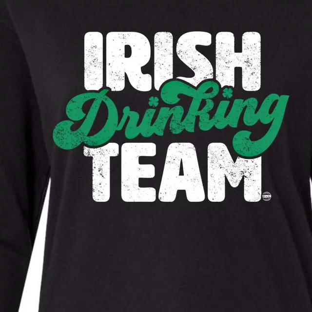 Irish Ing Team Funny Gift Womens Cotton Relaxed Long Sleeve T-Shirt