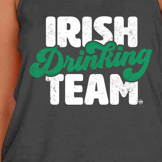 Irish Ing Team Funny Gift Women's Knotted Racerback Tank