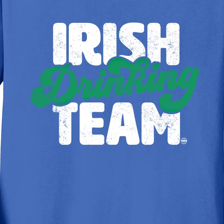 Irish Ing Team Funny Gift Kids Long Sleeve Shirt