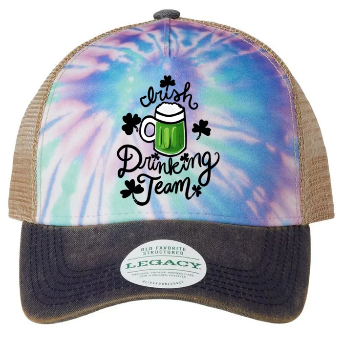 Irish Ing Team Gift Legacy Tie Dye Trucker Hat