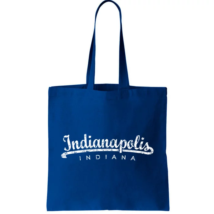 Indianapolis Indiana (Vintage Black) Indianapolis Gift Tote Bag