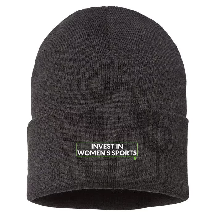 Invest In Women Sports Sustainable Knit Beanie