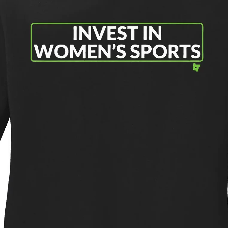 Invest In Women Sports Ladies Long Sleeve Shirt