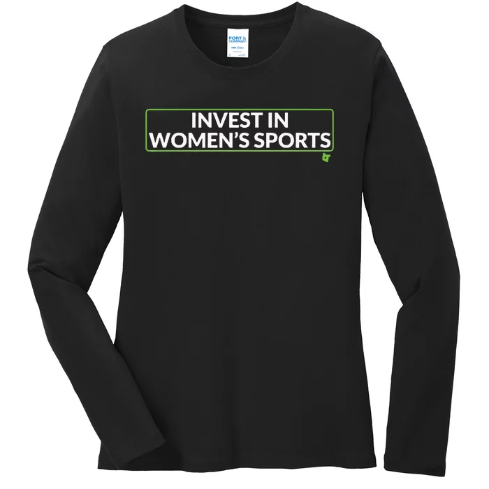 Invest In Women Sports Ladies Long Sleeve Shirt