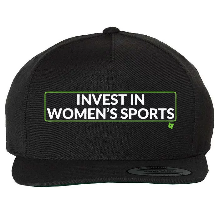 Invest In Women Sports Wool Snapback Cap