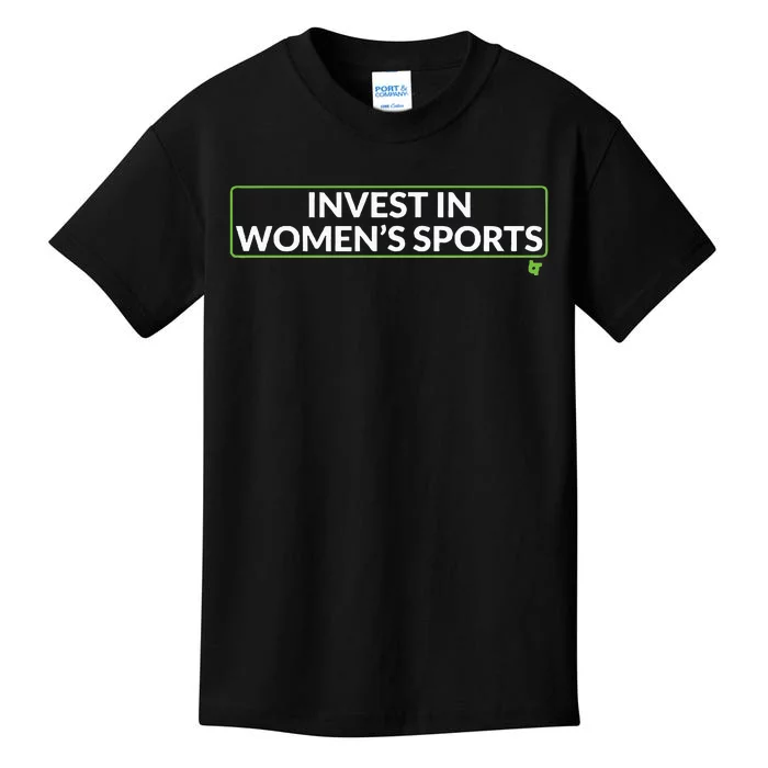 Invest In Women Sports Kids T-Shirt